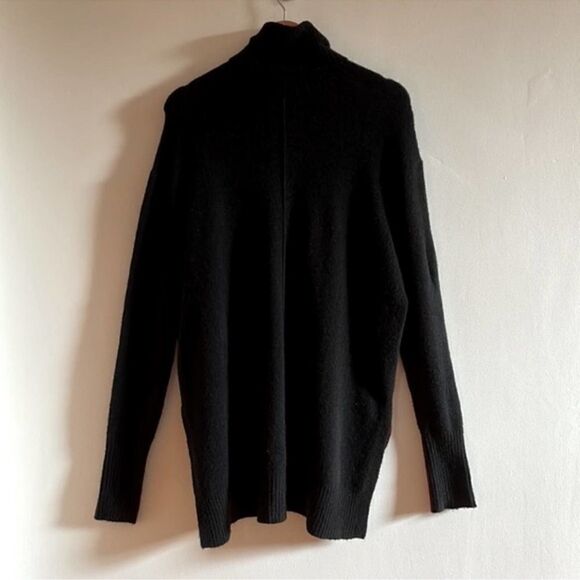 Athleta Transit Colorblock Turtleneck Sweater in Merino Wool-Blend XS - Picture 4 of 8